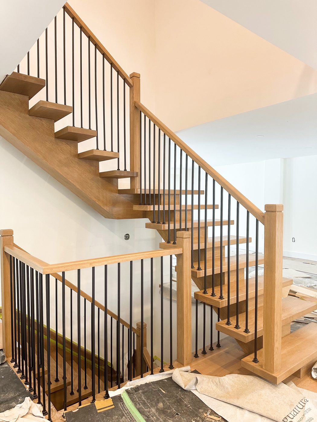 Above the treads